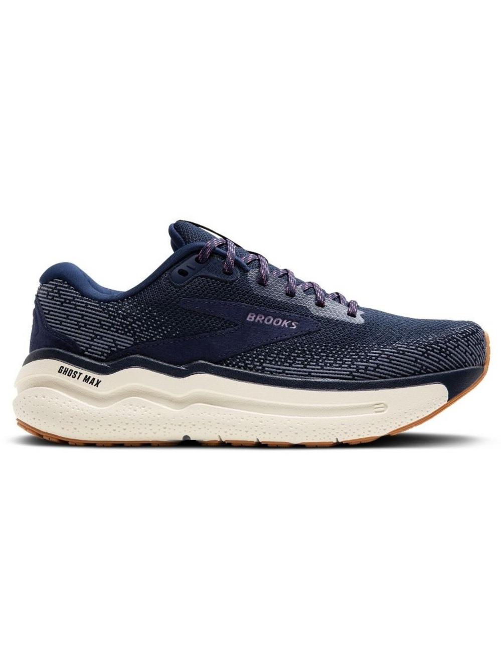 Brooks Ghost Max 2 Running Shoes Womens Size 8.5 Navy Cushion Walking Sneakers